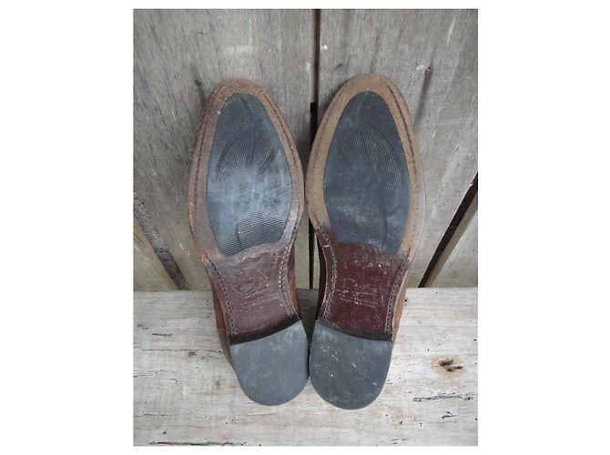 Scarpe Derby Paraboot in pelle marrone uomo - vista 5