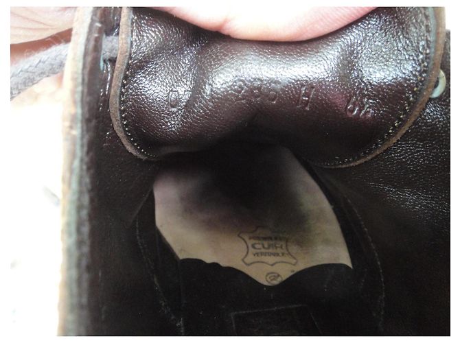 Scarpe Derby Paraboot in pelle marrone uomo - vista 7