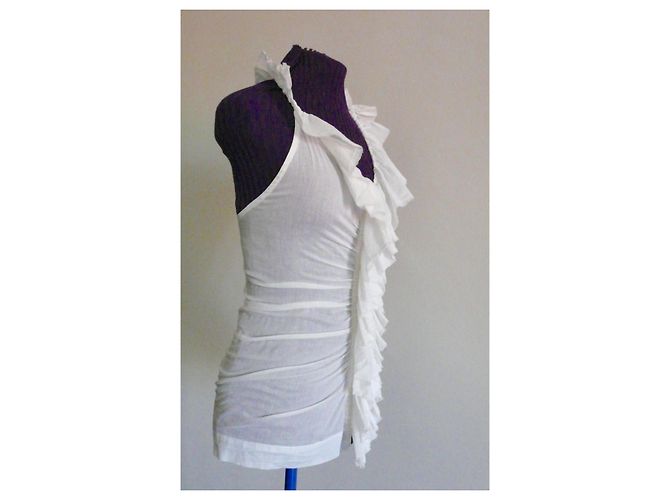 Autre Marque Top Dorica Etxart & Panno Blanco Algodón - vista 5