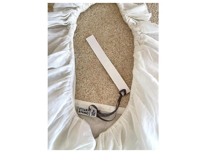 Autre Marque Top Dorica Etxart & Panno Blanco Algodón - vista 7