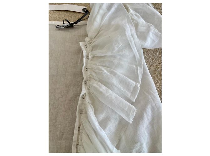 Autre Marque Top Dorica Etxart & Panno Blanco Algodón - vista 9