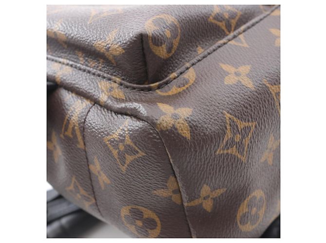 Zaino Palm Springs PM Louis Vuitton Marrone Nero - vista 10