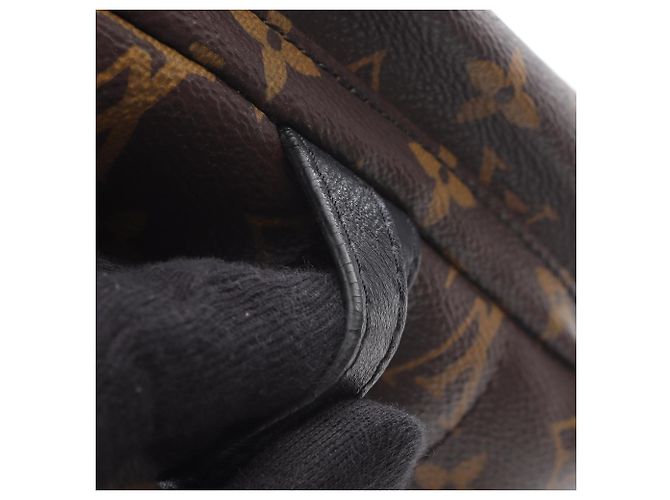 Zaino Palm Springs PM Louis Vuitton Marrone Nero - vista 11