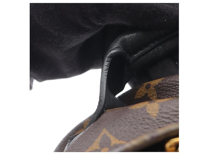 Zaino Palm Springs PM Louis Vuitton Marrone Nero - vista 7