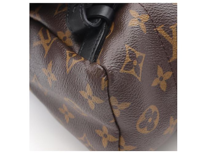 Zaino Palm Springs PM Louis Vuitton Marrone Nero - vista 9