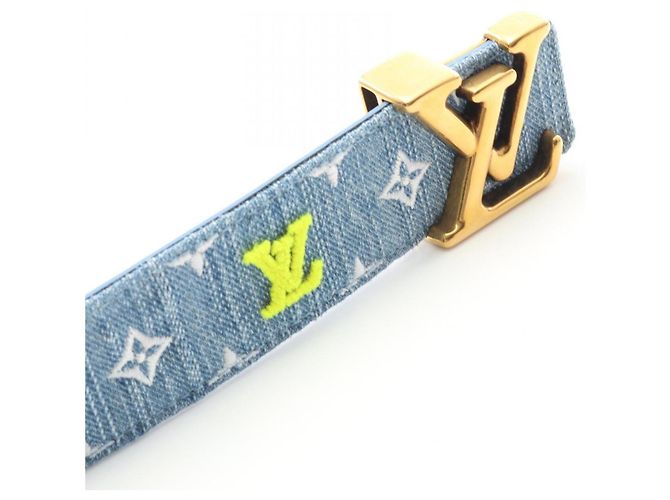 Louis Vuitton Santur LV New Wave Gürtel Blau Mehrfarben - Ansicht 2