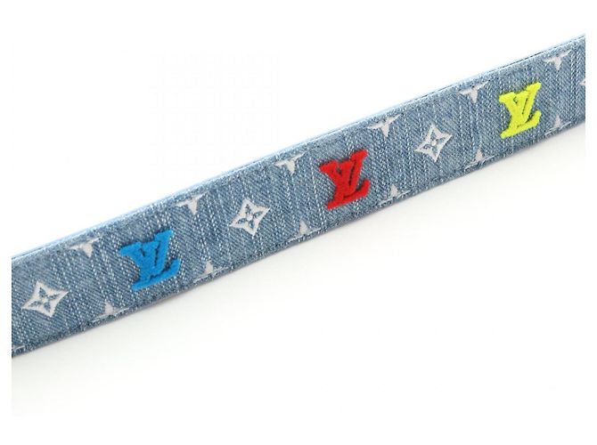 Louis Vuitton Santur LV New Wave Gürtel Blau Mehrfarben - Ansicht 6