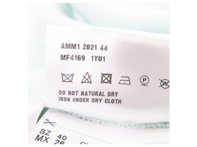 Miu Miu MiuMiu Logo gestickt aus Fleece ein Stück Grün - Ansicht 8