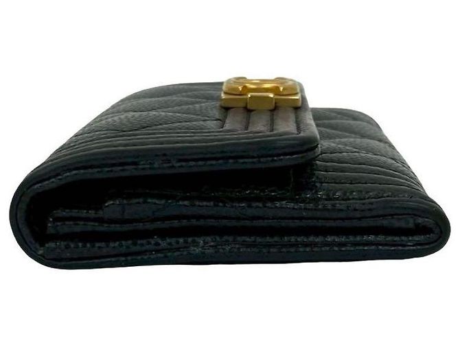 Tarjetero Chanel Boy de caviar Negro - vista 9