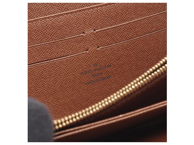 Cartera Zippy Monogram Larga de Louis Vuitton Castaño - vista 4
