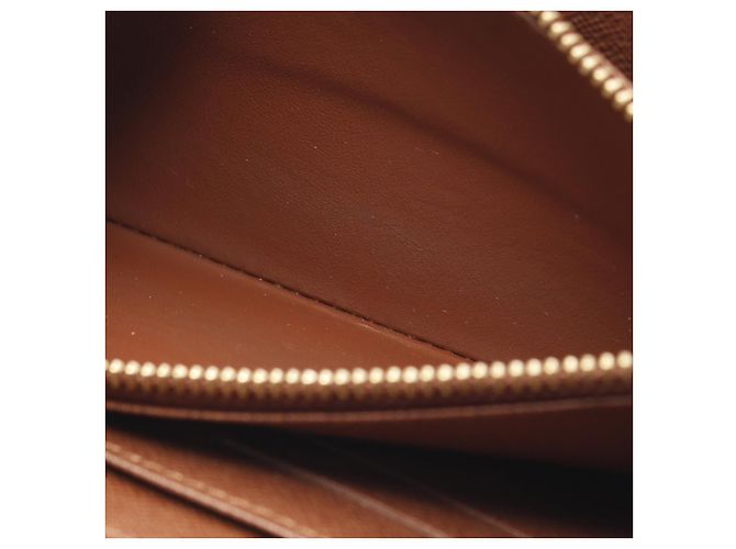 Cartera Zippy Monogram Larga de Louis Vuitton Castaño - vista 6