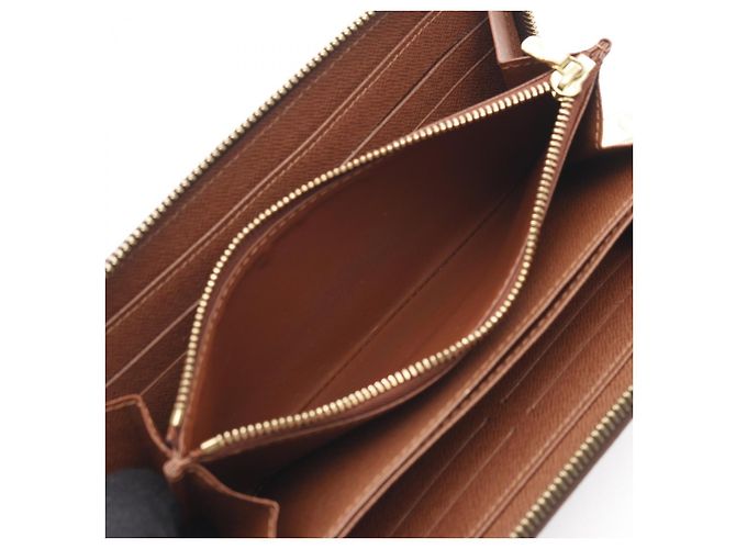 Cartera Zippy Monogram Larga de Louis Vuitton Castaño - vista 7