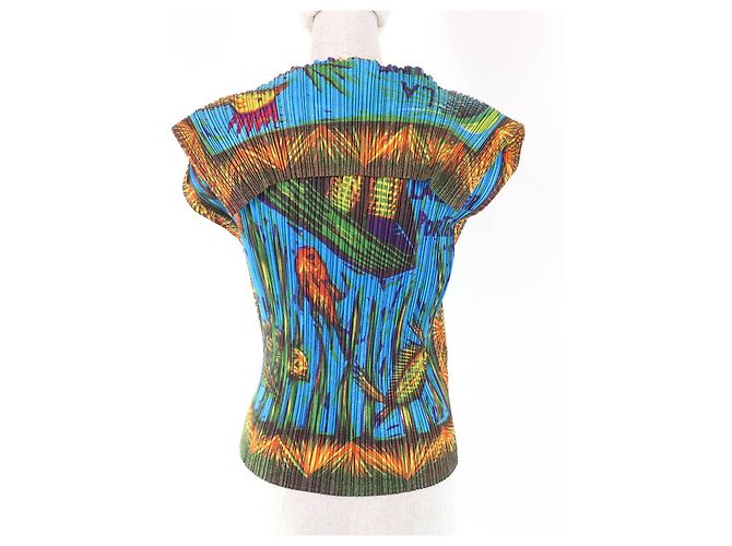 Issey Miyake POLYESTER-OBERTEIL PLEATS PLEASE PP14-JK241 Mehrfarben - Ansicht 3