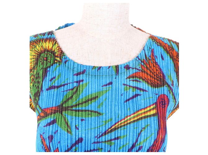 Issey Miyake POLYESTER-OBERTEIL PLEATS PLEASE PP14-JK241 Mehrfarben - Ansicht 4