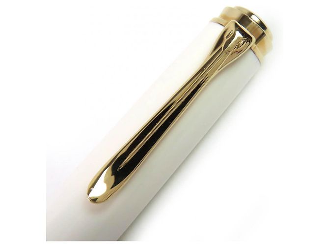 Autre Marque Pluma Pelikan Souverän 14K Blanco - vista 6