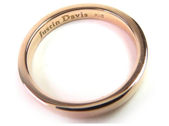 Autre Marque Anello Trust Au750 di Justin Davis Rosa - vista 7