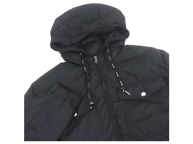 Moncler MENUE GIUBBOTTO Chaqueta de Plumas de Nylon Negro - vista 2