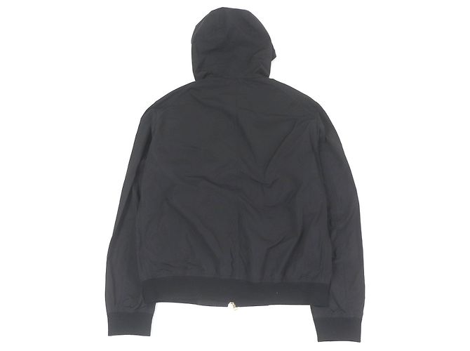 Autre Marque Waschbare Tech-Leder-Hoodie auf Sonderbestellung Emmeti BR Schwarz - Ansicht 4