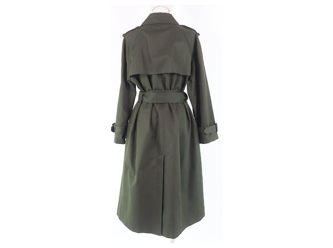 Abrigo Trench Coach Abrigo Trench Largo Beige Caqui - vista 3