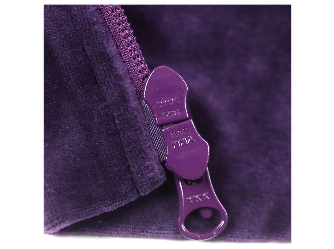 Autre Marque Needles R.C. Track Jacket Bestickte Veloursjacke Lila - Ansicht 7