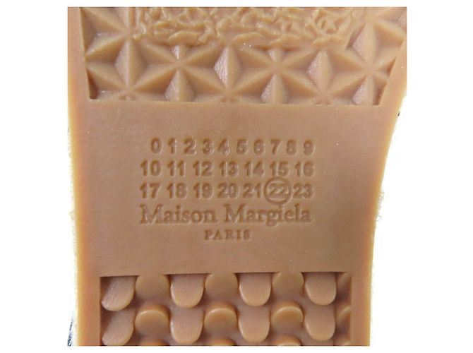 Maison Martin Margiela Espadrillas con lacci in denim Maison Margiela 22 S38WS0192 Nero - vista 12
