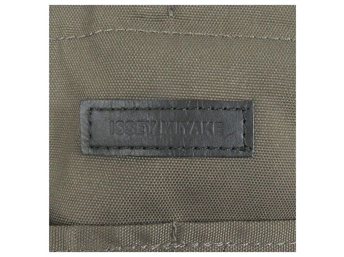 ISSEY MIYAKE UOMO KASAYA Borsa a Spalla 2 in 1 Verde Cachi - vista 7