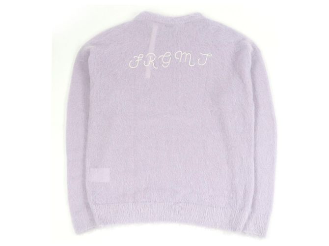Moncler Genius 7 Fragment GIROCOLLO TRICOT Tejido Púrpura - vista 3
