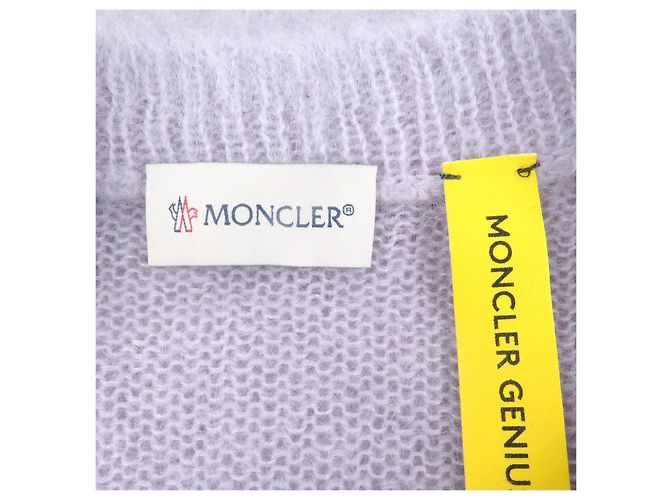 Moncler Genius 7 Fragment GIROCOLLO TRICOT Tejido Púrpura - vista 6