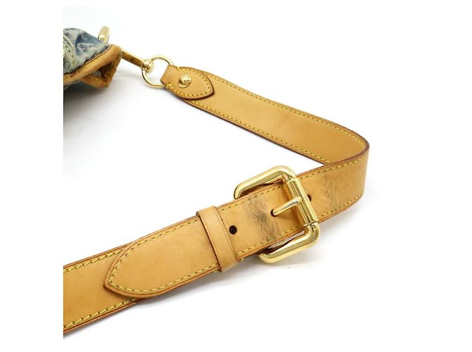 Borsa 2 in 1 in denim Monogram Neo Cabby di Louis Vuitton Blu - vista 7