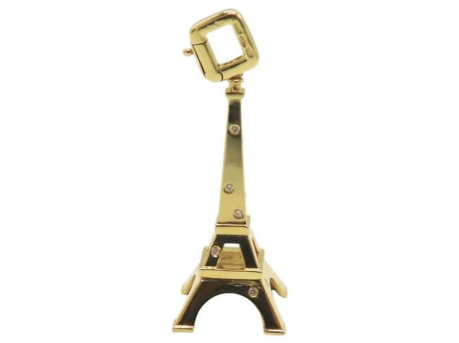 Au750 Diamantanhänger Louis Vuitton Golden - Ansicht 3