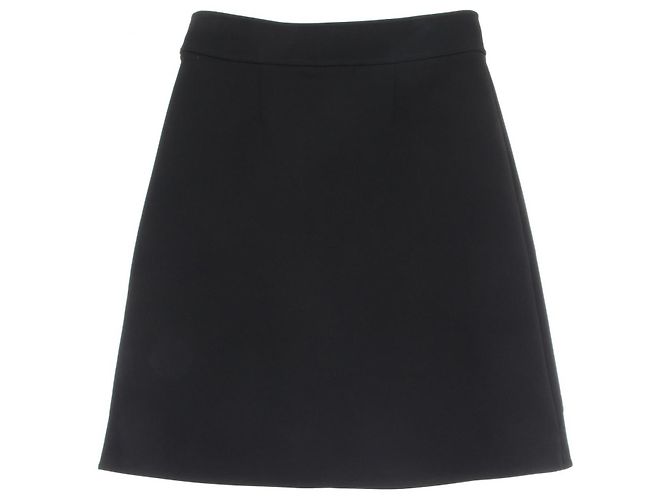 Hermès Falda sintética Hermes Negro - vista 2