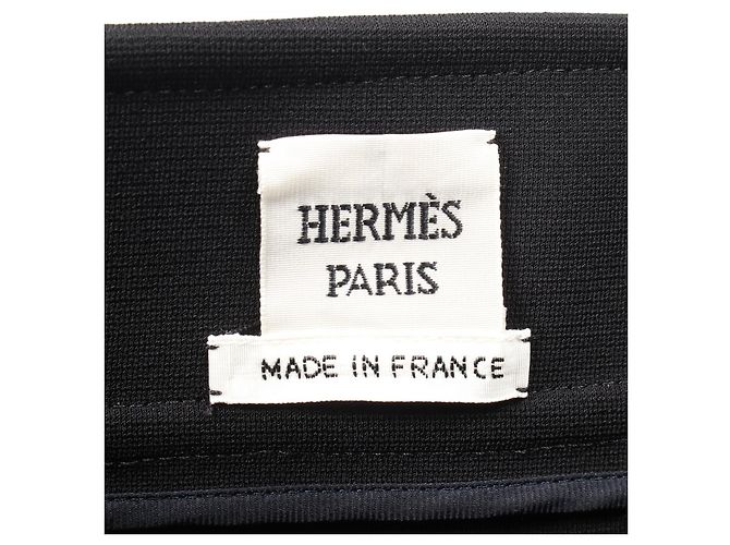 Hermès Falda sintética Hermes Negro - vista 3