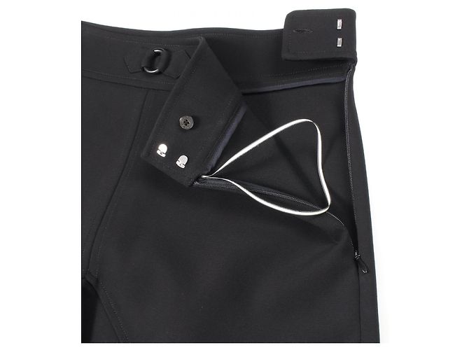 Hermès Falda sintética Hermes Negro - vista 5