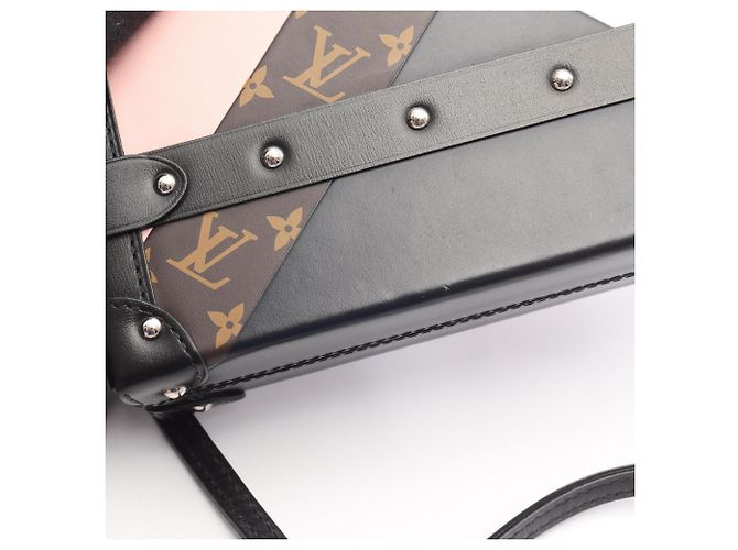 Borsa a Spalla Petite Malle Louis Vuitton Rosa Multicolore - vista 7
