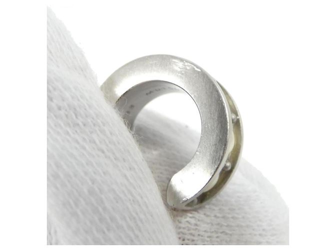 Ohrring-Cuff mit Perle Louis Vuitton M01503 Silber - Ansicht 4
