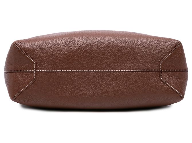Hermès Borsa Double Sens 36 in Clemence Marrone - vista 3