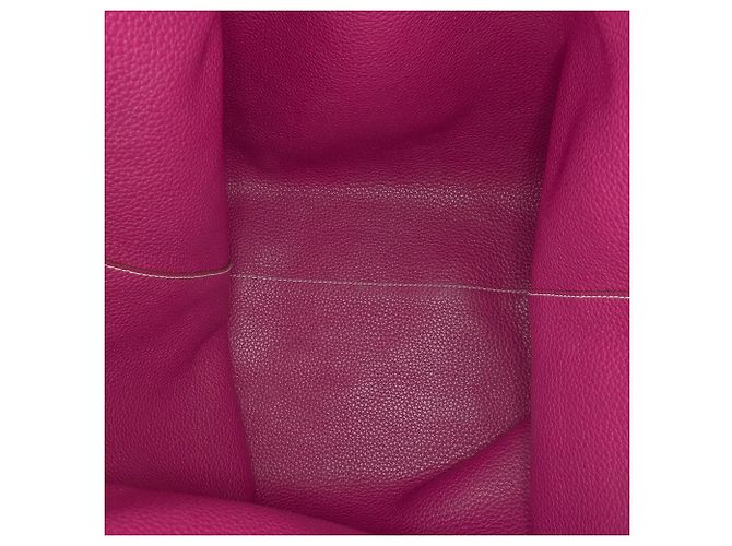 Hermès Borsa Double Sens 36 in Clemence Marrone - vista 4