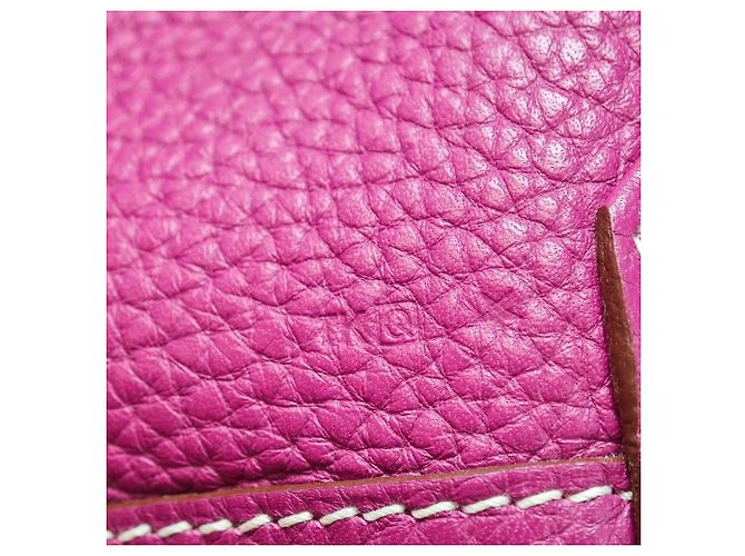 Hermès Borsa Double Sens 36 in Clemence Marrone - vista 5