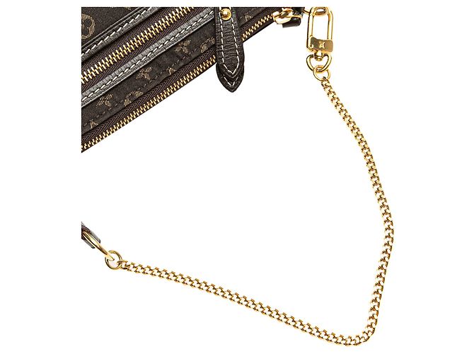 Mini Pochette Accessoires Mini Lin Monogramm Braun Louis Vuitton Dunkelbraun - Ansicht 10