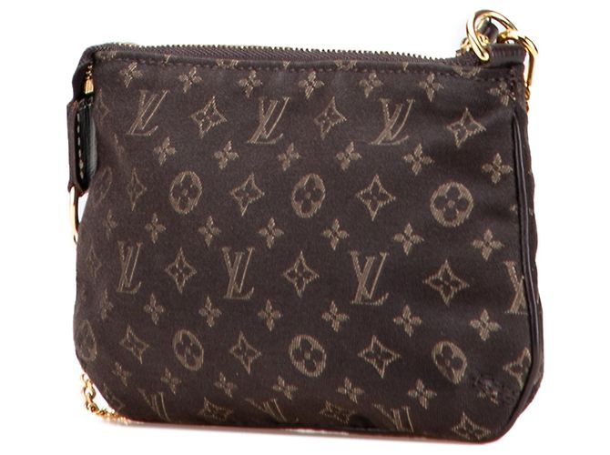 Mini Pochette Accessoires Mini Lin Monogramm Braun Louis Vuitton Dunkelbraun - Ansicht 2