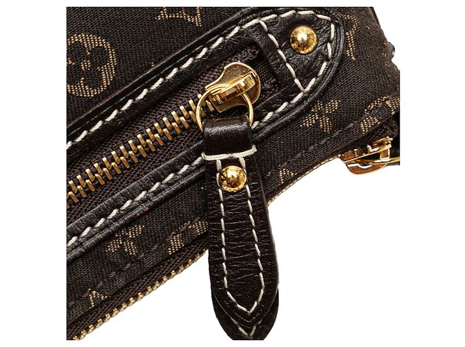 Mini Pochette Accessoires Mini Lin Monogramm Braun Louis Vuitton Dunkelbraun - Ansicht 8