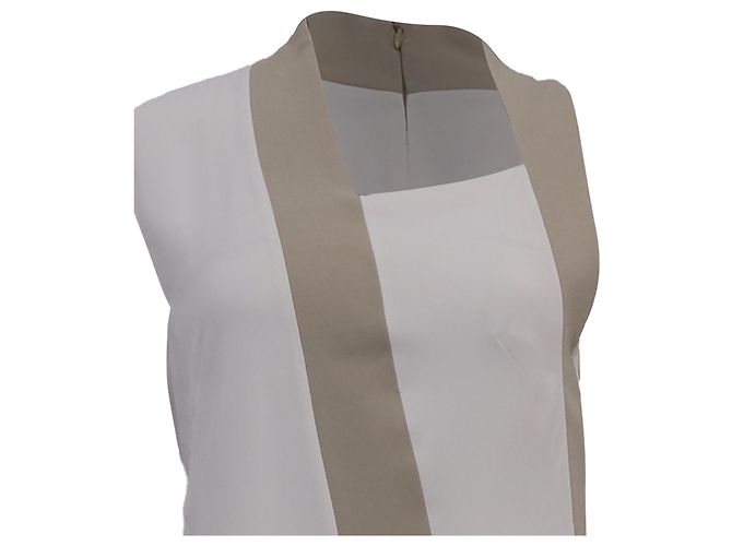 Vestido Danelava Boss Hugo Boss en Acetato Blanco - vista 2