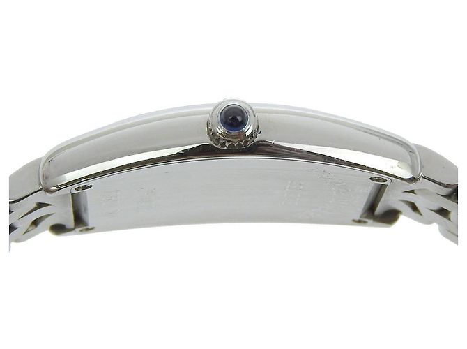 Autre Marque Franck Muller Tonneau Curvex Edelstahl Uhr Blau - Ansicht 6