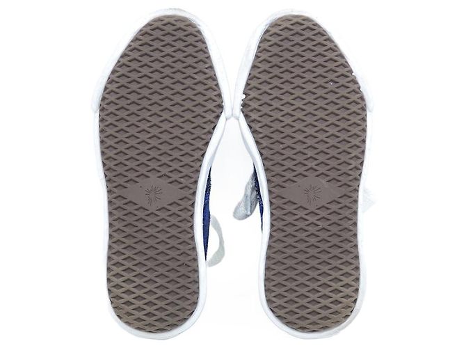 Autre Marque Mihara Yasuhiro Jacquard Canvas Sneakers Blau - Ansicht 4