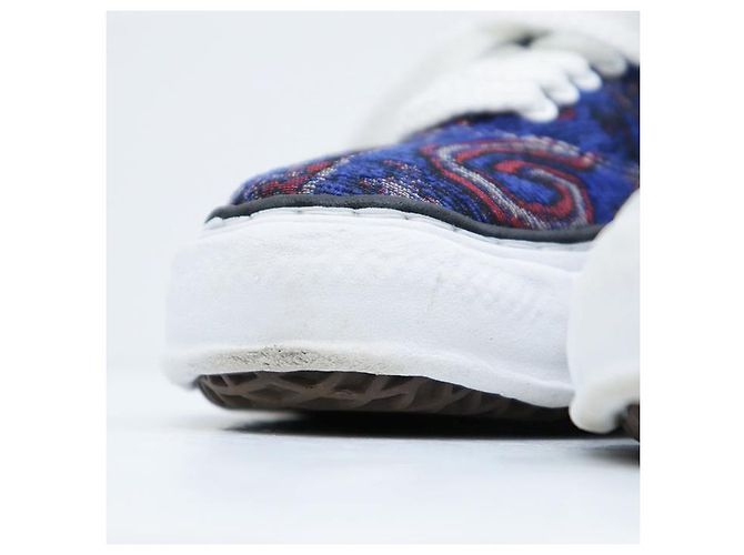 Autre Marque Mihara Yasuhiro Jacquard Canvas Sneakers Blau - Ansicht 7