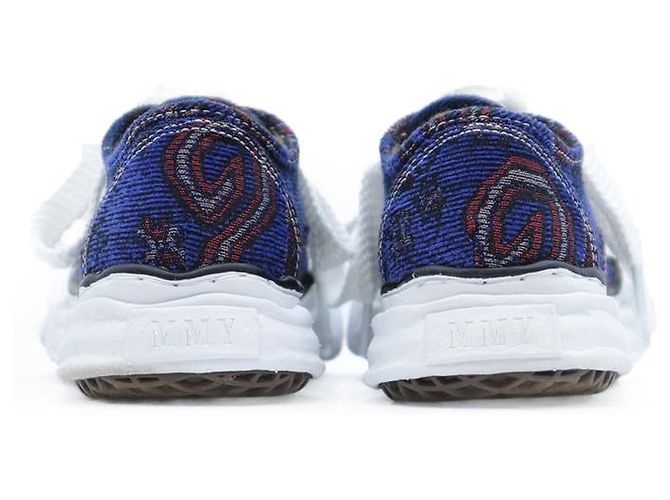 Autre Marque Mihara Yasuhiro Jacquard Canvas Sneakers Blau - Ansicht 8