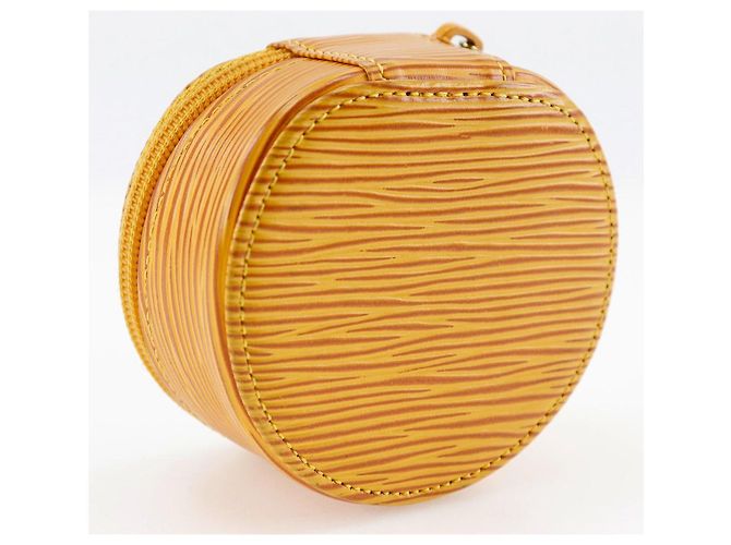Scatola per Gioielli Ecrin Bijoux 8 in Pelle Epi Louis Vuitton Giallo - vista 3