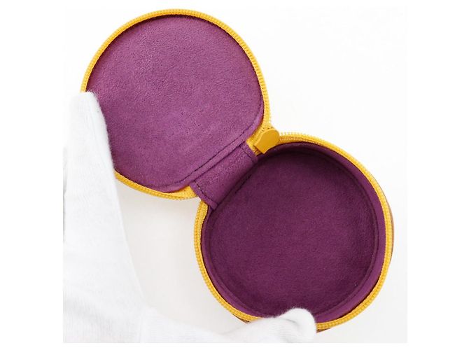 Scatola per Gioielli Ecrin Bijoux 8 in Pelle Epi Louis Vuitton Giallo - vista 5