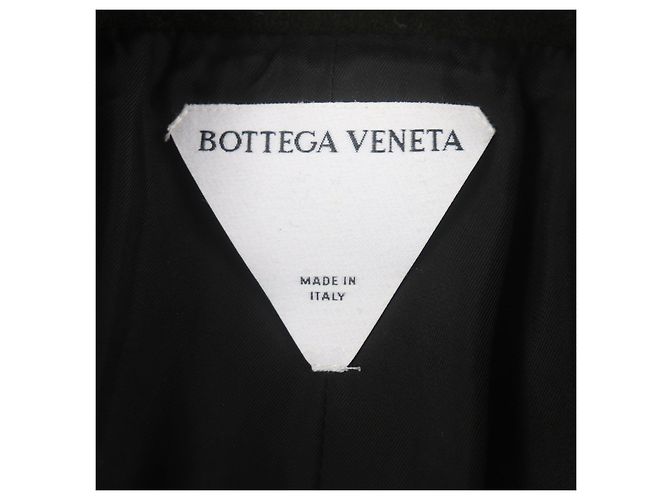 Abrigo de Lana Bottega Veneta Pea Coat Verde Verde oscuro - vista 6