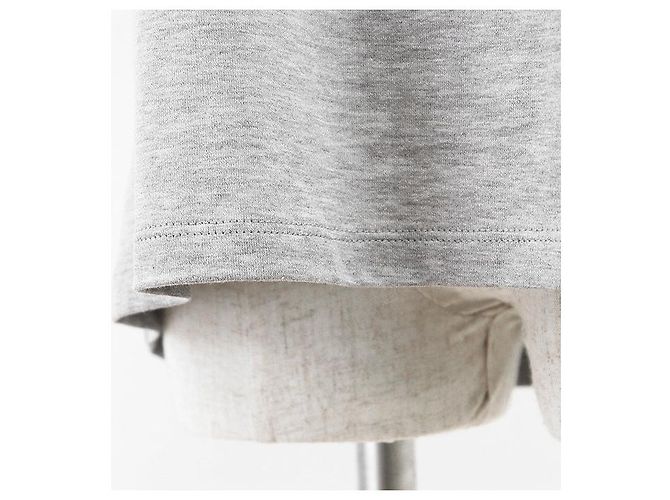 Céline Camiseta Celine Signature de algodón Negro Gris - vista 4
